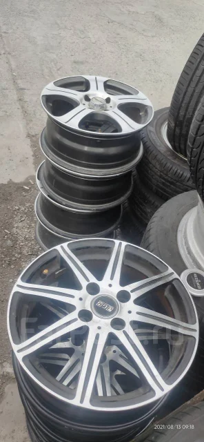 Weds Rizley. 5.5x15", 4x100, ET43, �� 68���. ����