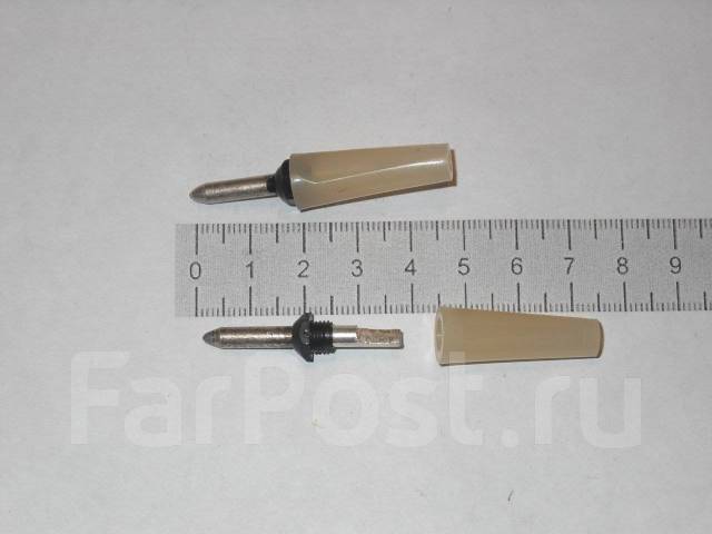 Штепсель, штекер, разъем, вилка Ш4 Ш4-2 Ш1.6 посеребренка, новый, в ...