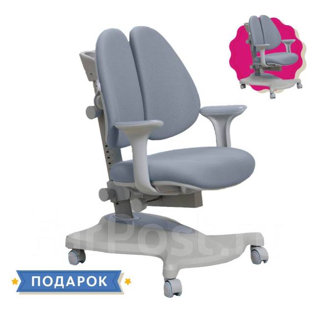 Детское кресло cubby paeonia grey