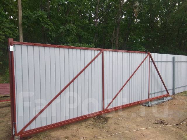 Заборы. установка заборных столбов - Устройство заборов, ограждений ...