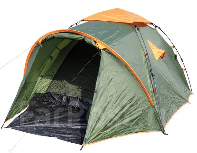 Палатка Envision 4 LUX автомат четырёхместная 240x(100+240+100)x140см ...