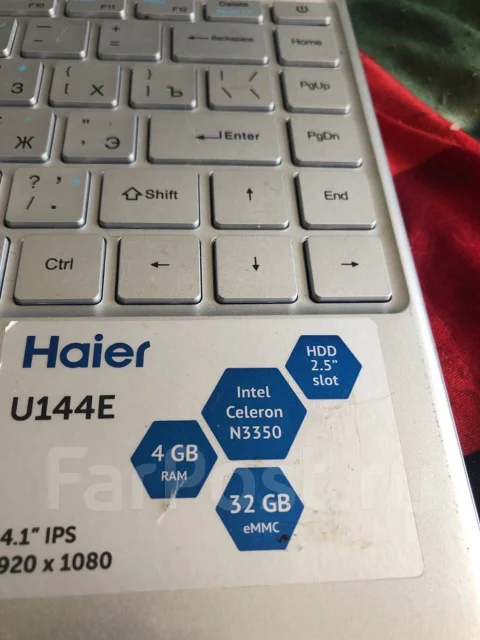 Haier. 14.1", ��� 4 ��, ���� 32���, WiFi: 1, Bluetooth: 1 ����