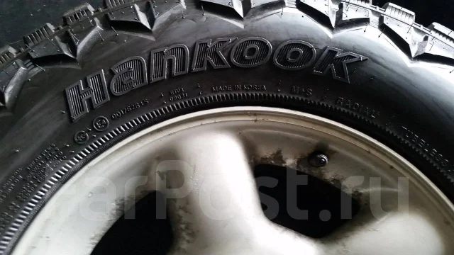 Hankook DynaPro MT RT03. ����� at, 2011 ���, �/�, ����� �� 5 % ����