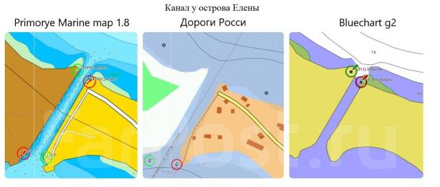 Карта залива петра великого