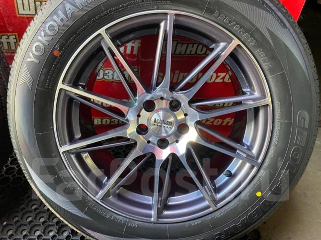 NEW диски Samurai Wheels R17 7,5J +35 5х100 из Японии, 17