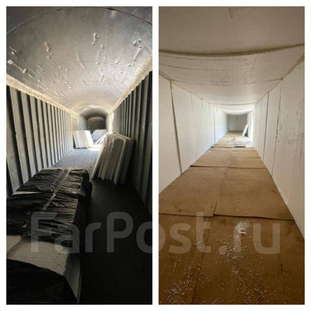 Чистка контейнеров. Утепление контейнеров. Утепление вагона. Зачистка ...