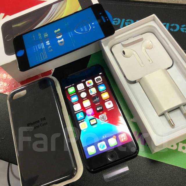 iPhone SE 2020 64Gb/ Новый. Гарантия. Комплект +броня+стекло, 64 гб, 5 ...