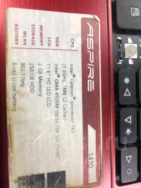 Acer Aspire 1410. WiFi: 1 ����