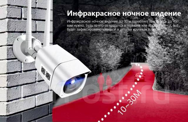 Камера уличная беспроводная 3G 4G GSM с сим-картой.5М camhi, новый, в ...