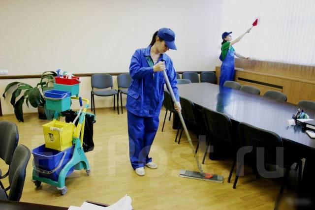 Уборка производственных помещений, офисов. Клининг во Владивостоке