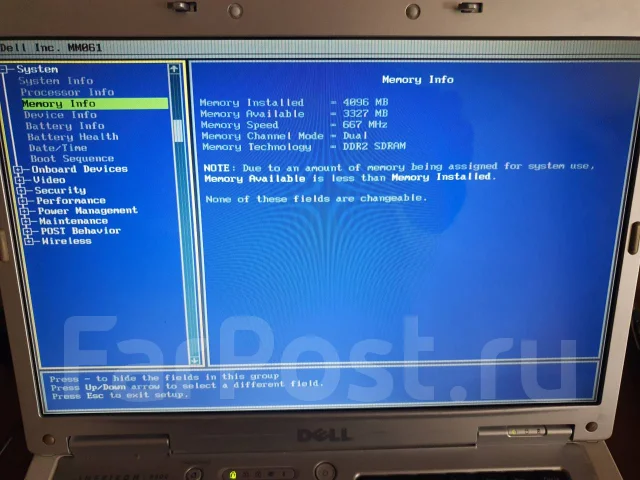 Dell Inspiron. 15.4", 2 000����, ��� 4 ��, ���� 100���, WiFi: 1 ����
