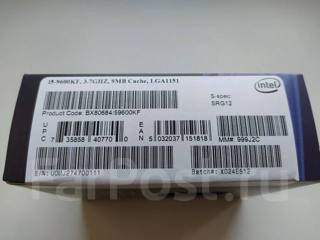 Intel Core i5-9600KF ����