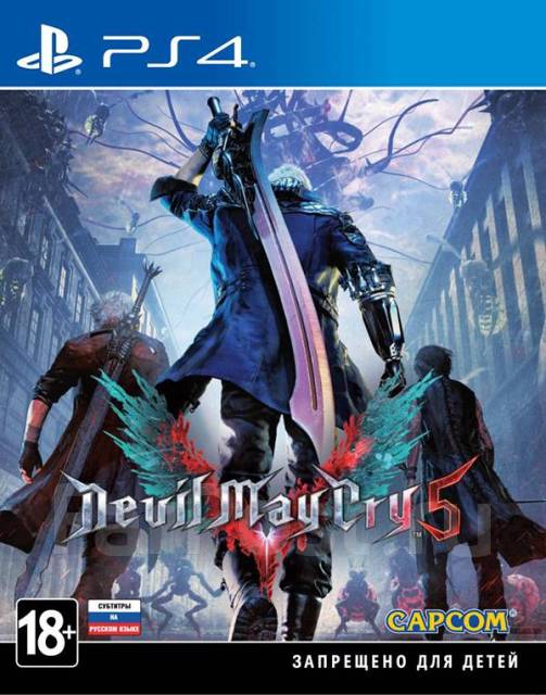 Devil May Cry 5 - игра для PlayStation 4, в наличии. Цена: 2 200₽ во ...