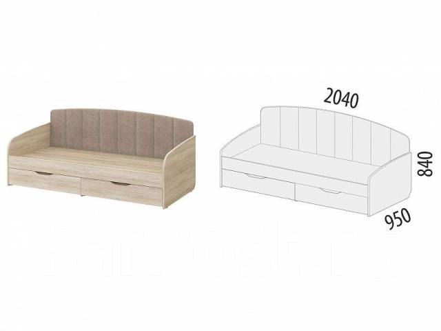 Кровать кашемир давита мебель