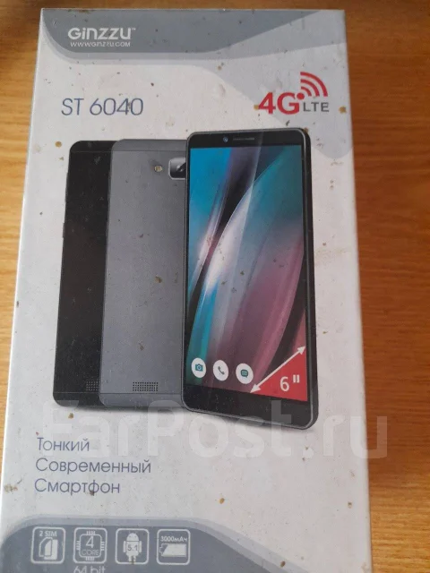 Ginzzu ST6040. �/�, ������, 4G LTE, Dual-SIM ����