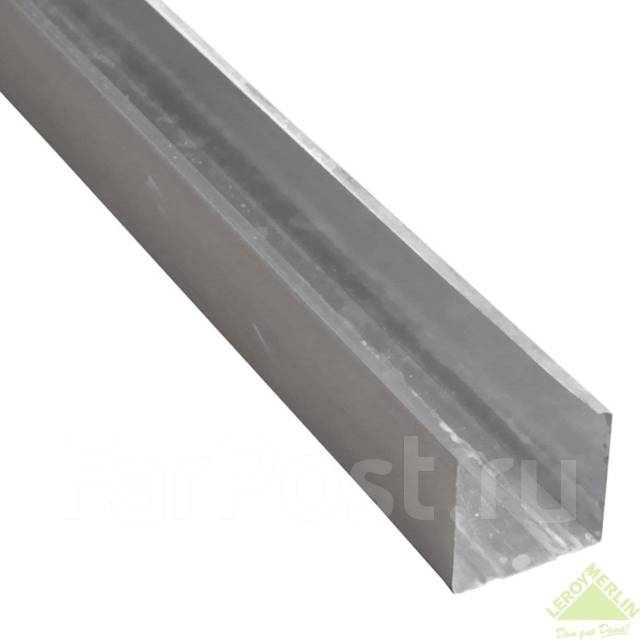 Профиль направляющий (ПН-2) Премиум 50x40x3000 мм - Стены, пол и ...