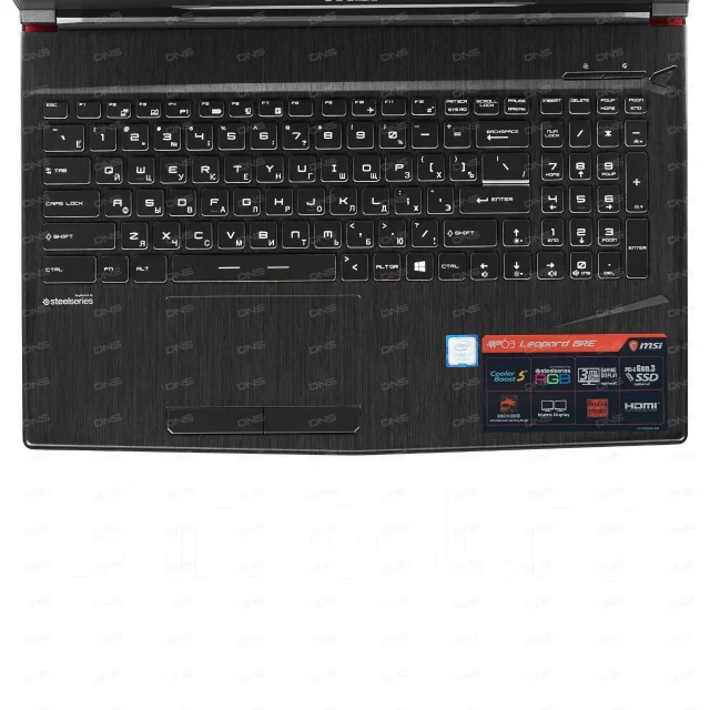 MSI GP63 8RF Leopard. 15.6", 4,1����, ��� 32 ��, ���� 1 128���, WiFi: 1, Bluetooth: 1, ����������� �� 1 001��. ����