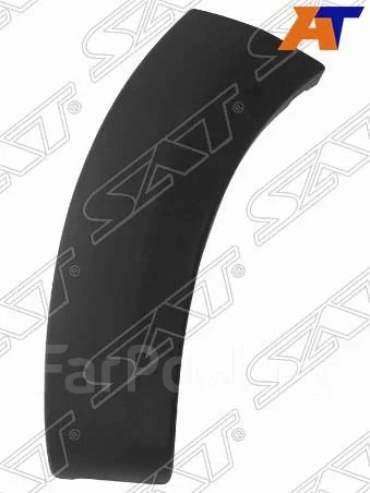 Накладка бампера Toyota Hilux Pick Up 11-15 / Fortuner 11-15 (Спереди/ Слева)