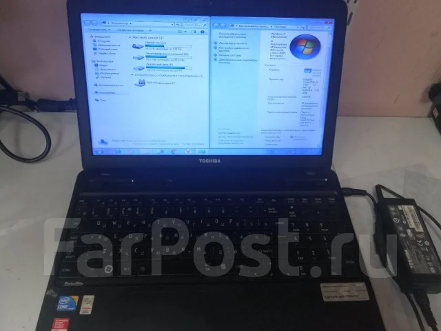 Toshiba Satellite C660. ��� 3072 ��, ���� 150���, WiFi: 1 ����