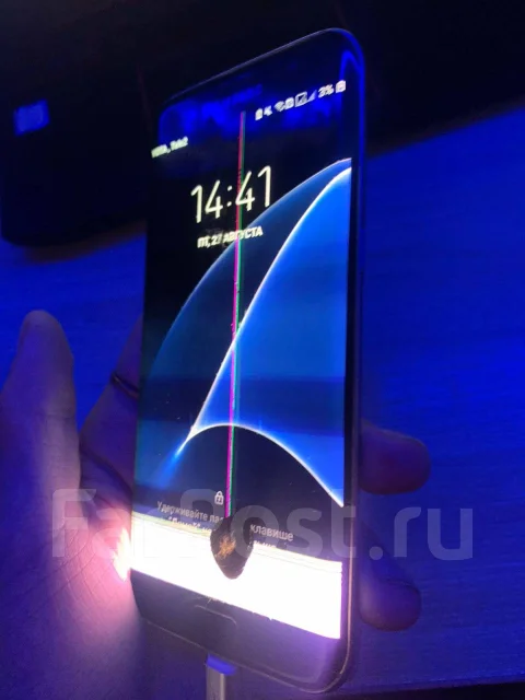 Samsung Galaxy S7 Edge. �/�, ������, 4G LTE, Dual-SIM, NFC ����