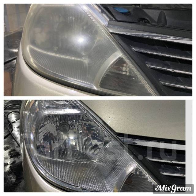 Полировка фар паром, химическая полировка - Тюнинг-услуги в Находке