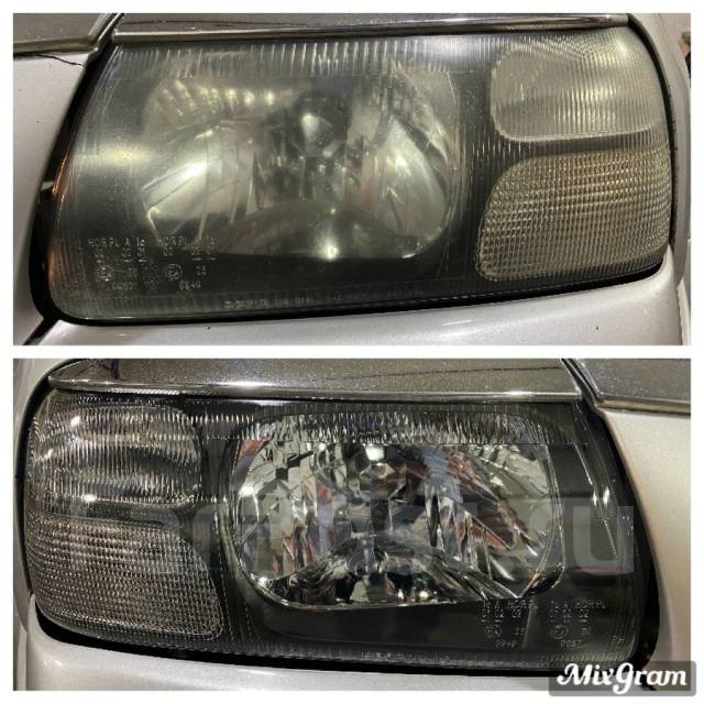 Полировка фар паром, химическая полировка - Тюнинг-услуги в Находке