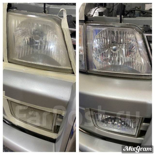 Полировка фар паром, химическая полировка - Тюнинг-услуги в Находке