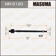 ������� ���� Masuma MR-S120 / SZ SX4 2007- Masuma MRS120 ����