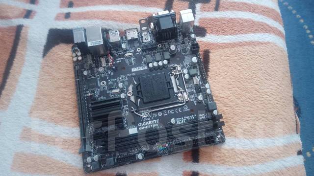 Материнская плата Gigabyte GA-H110N - Материнские платы во Владивостоке