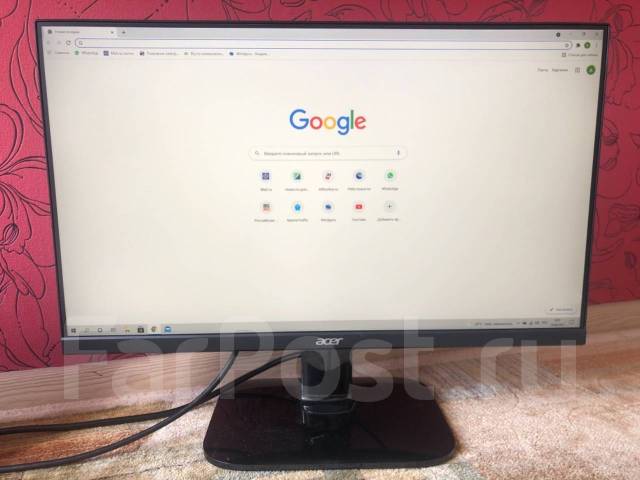 Монитор Acer KA242Ybi, 24", IPS, 1920x1080 (Full HD), б/у, в наличии ...