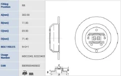 ���� ��������� ������ 58411-2P000/ARG29-1144 Arirang ARG291144 ����