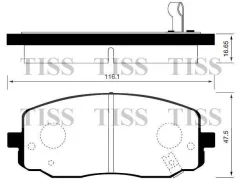 ������� �������� �������� KIA Picanto 1.0/1.1D 04 JBP0174 JBP0174 ����