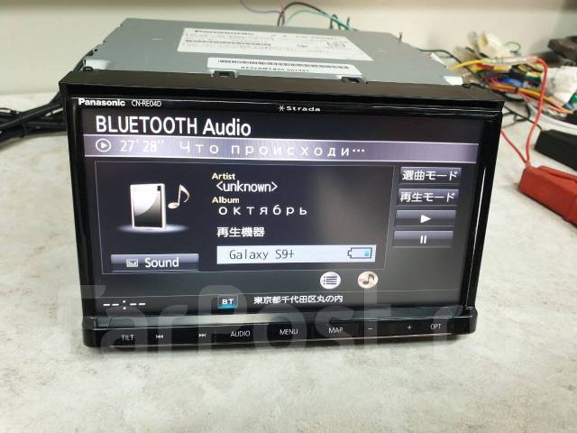 Panasonic strada CN RE04D DVD, USB, SD, Bluetooth 2017г, 2