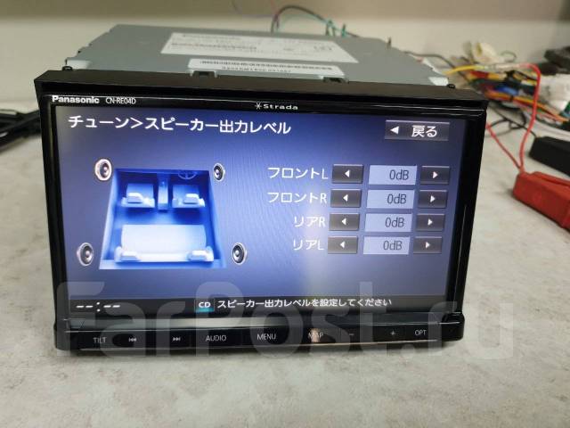 Panasonic strada CN RE04D DVD, USB, SD, Bluetooth 2017г, 2
