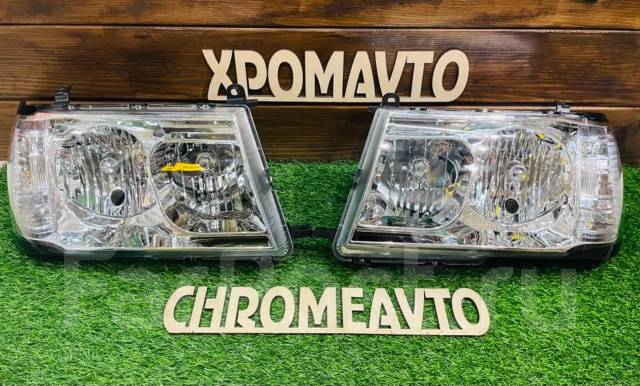 Фары Toyota Land Cruiser 100 1998-2005 (светлые) купить в Хабаровске по ...