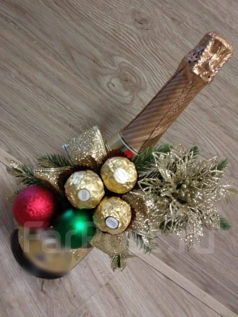 Новогоднее Украшение Шампанского