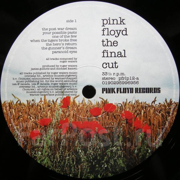 Pink Floyd Final Cut (1) - The Post War Dream 