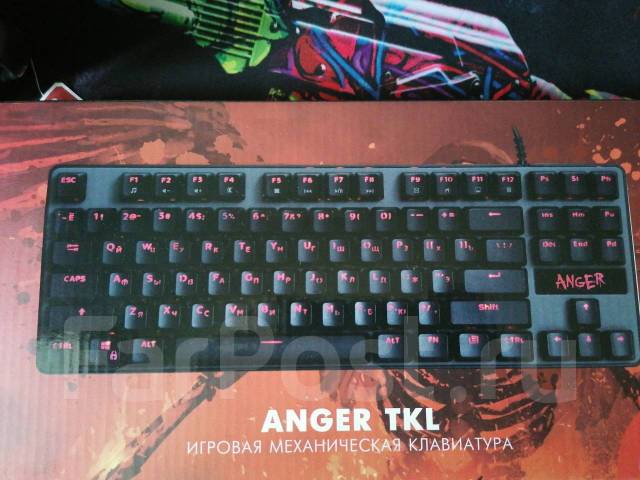 Клавиатура Dexp Anger - Клавиатуры, мыши, манипуляторы во Владивостоке