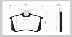 ������� ��������� ������ POLO/Passat B5/GOLF/Octavia/Superb/Rapid/YETI SP1391 ����