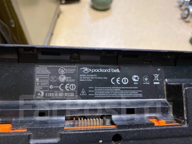 Packard Bell EasyNote TE11-BZ. 15.6", WiFi: 1, Bluetooth: 1 ����