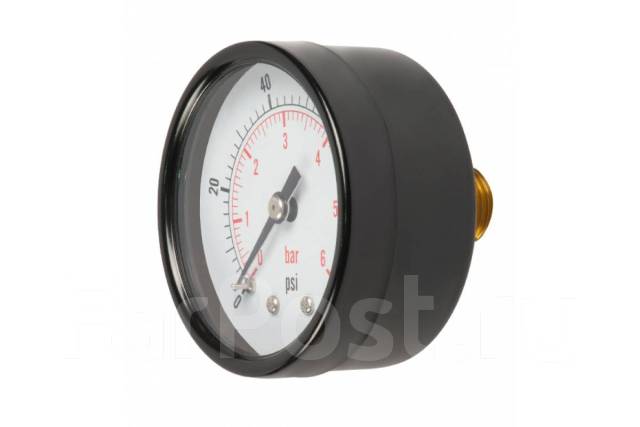 Манометр \"Unipump\" аксиальный, 1-6атм., резьба 1/4\" - Сантехника и ...