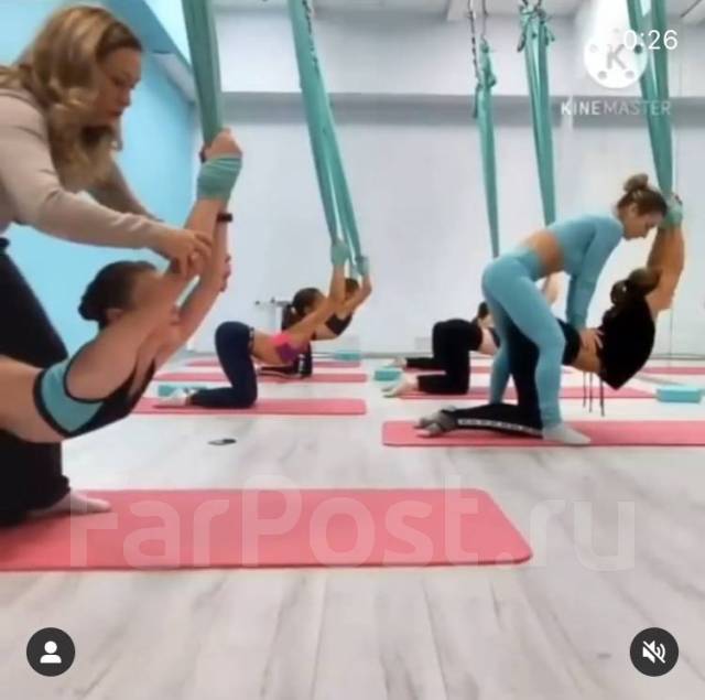 Тренер по воздушной гимнастике, акробатике и растяжке, работа в ИП ...