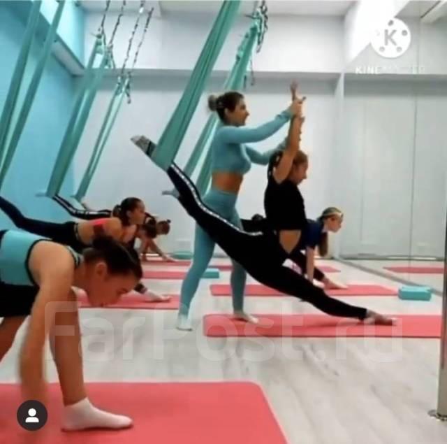 Тренер по воздушной гимнастике, акробатике и растяжке, работа в ИП ...