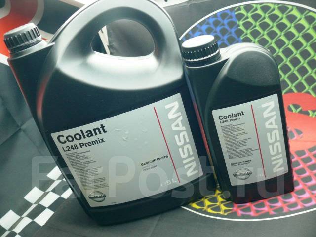 Aнтифриз Nissan Coolant L248 Premix (Зеленый) 1 л, Оригинал, в наличии ...