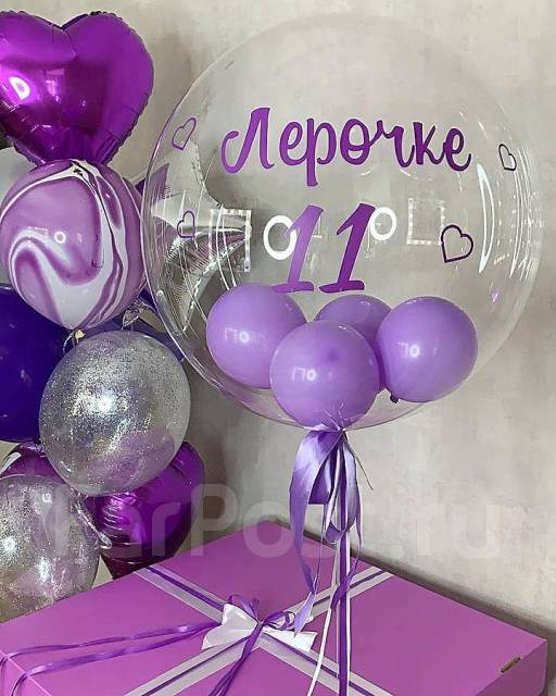 Воздушные шары, гелиевые шары, новый, в наличии. Цена: 200₽ во Владивостоке
