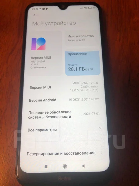Xiaomi Redmi Note 8T. �/�, ������, 4G LTE, Dual-SIM, NFC ����