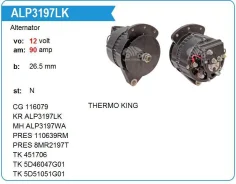 ��������� 12V 90A Thermo King Krauf ALP3197LK ����