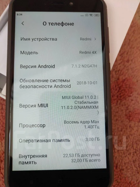Xiaomi Redmi 4X. �/�, ������, 4G LTE ����