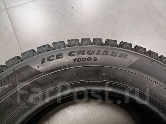 Bridgestone Ice Cruiser 7000S, 195/65R15, 15", 1 шт, 195 мм, 65 % ...