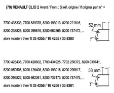 ����������� �������� Renault Clio 1.4-1.9D 98-03 334256 334256 ����